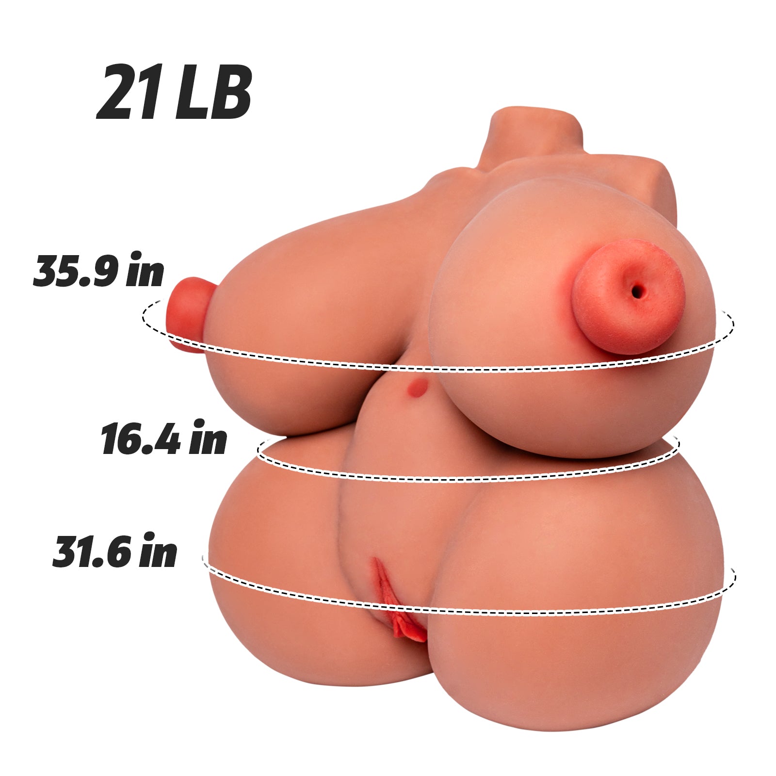 MLON|Suki: bbw paizuri  Fantasy Torso Sex Doll