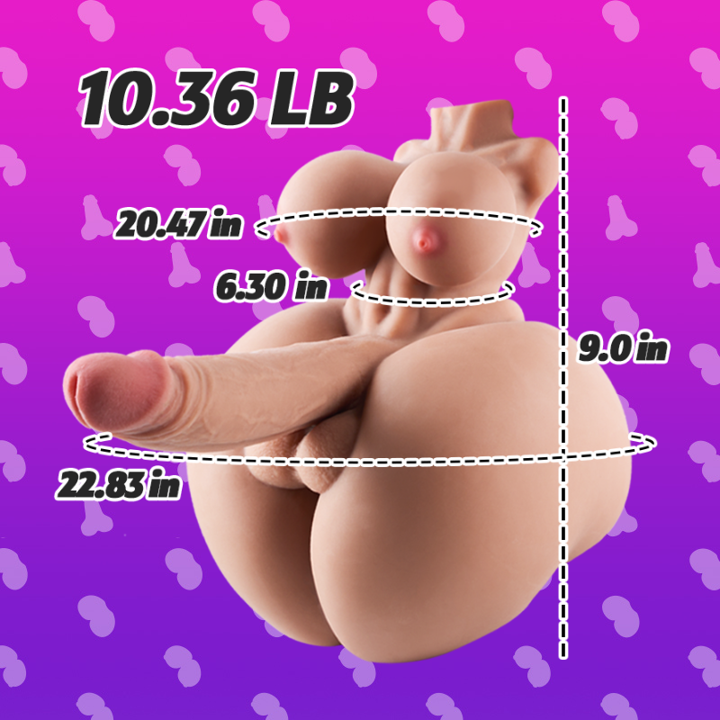 Image of MLON|Ren: Shemale Big Ass  Futa Torso Sex Doll