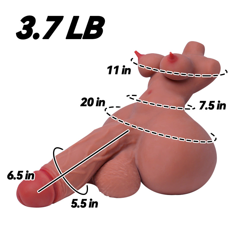 Image of MLON|Tomo: Shemale Big Penis Futa Torso Sex Doll