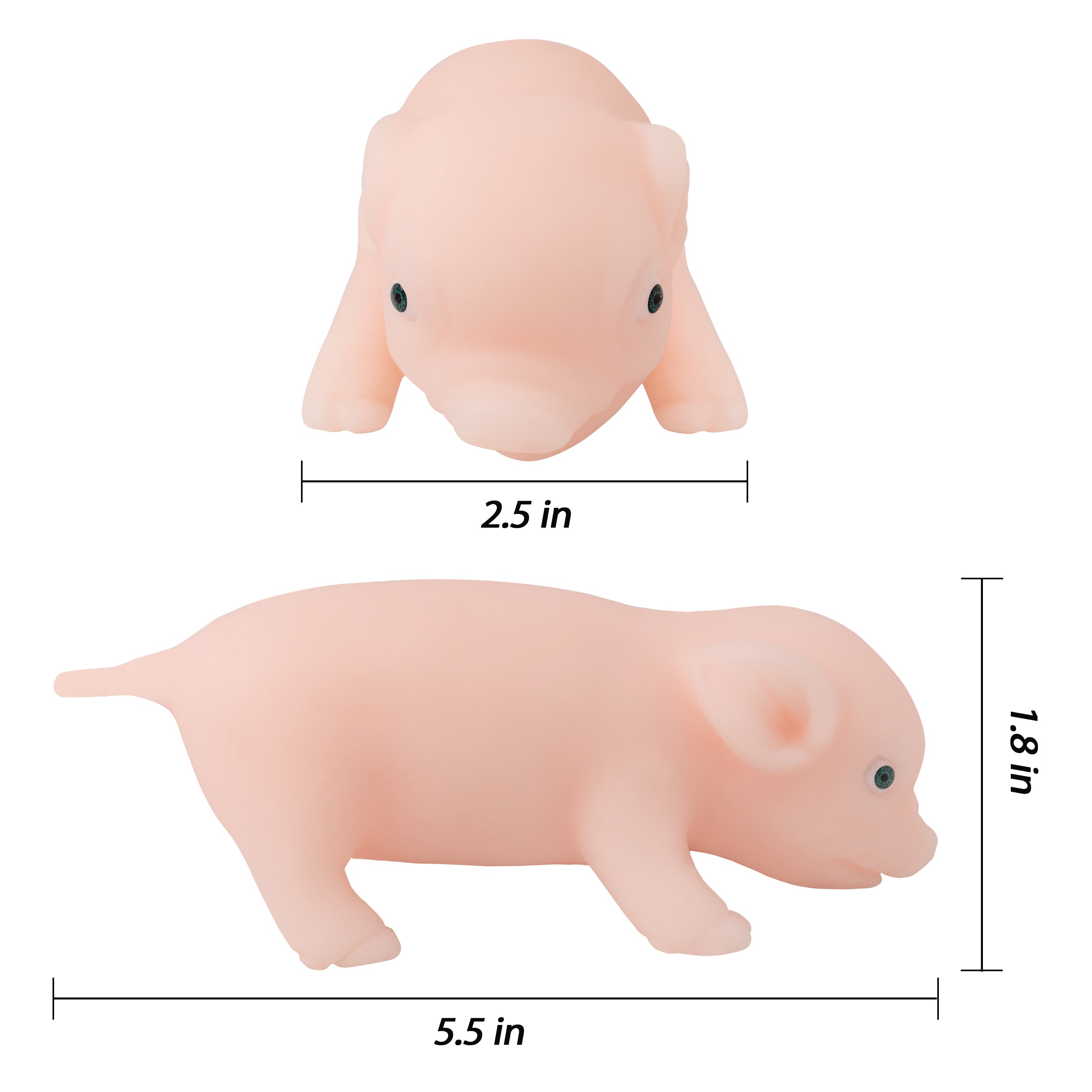 MLON|Cute Squishy Pig Stress Relief Toy