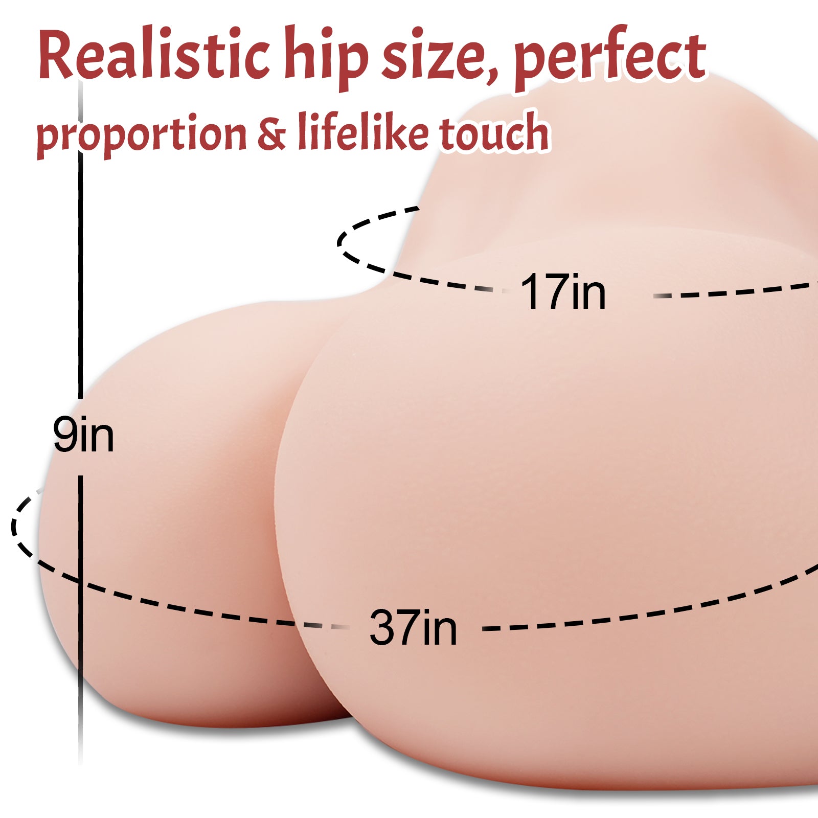 Image of New Lana: Big Butt Lifelike Torso Sex Doll