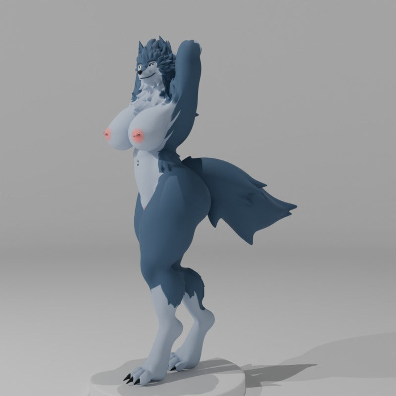 Image of MAXine 1.0 | Premium Furry Wolf Full-Body Silicone Doll – MLON × Houkaz & Jacky