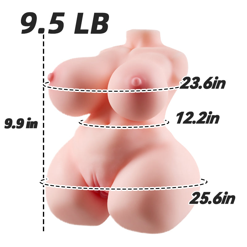 Image of MLON|Eri: BBW Big Breasts Likelife Torso Sex Doll