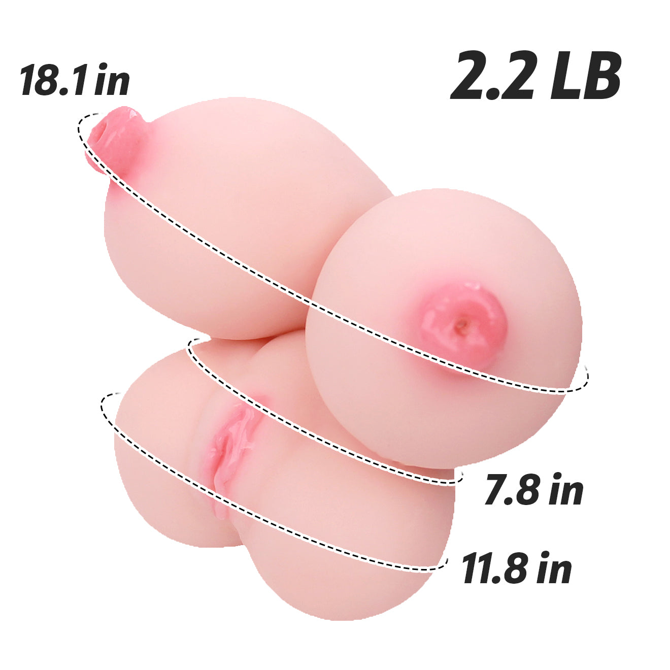 MLON|Aiko: Big Breasts Paizuri Fantasy Torso Sex Doll