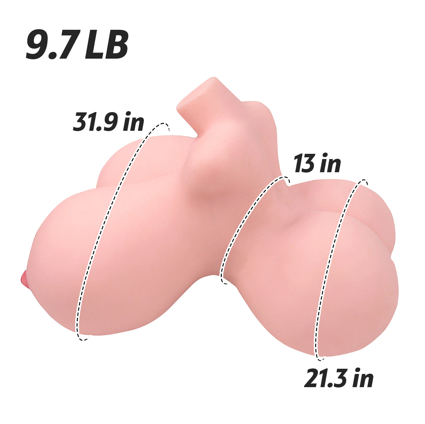 Image of MLON|Aiko: Big Breasts Paizuri Fantasy Torso Sex Doll