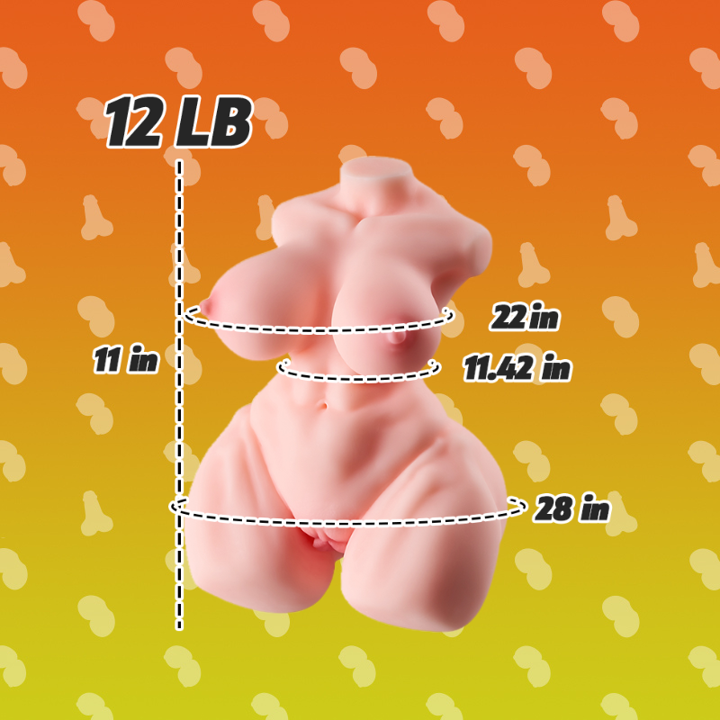 MLON|Max: Muscle Onahole Likelife Torso Sex Doll
