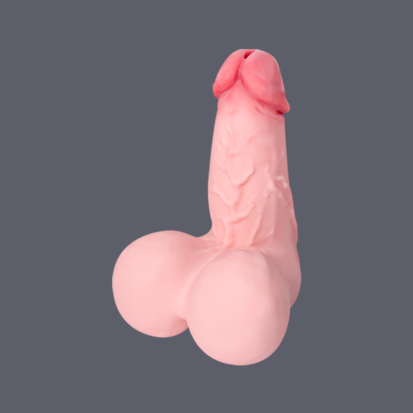 MLON|Fatboy: Big Balls Pocket Pussy Dildo For  Masturbation Onahole Sex Toy