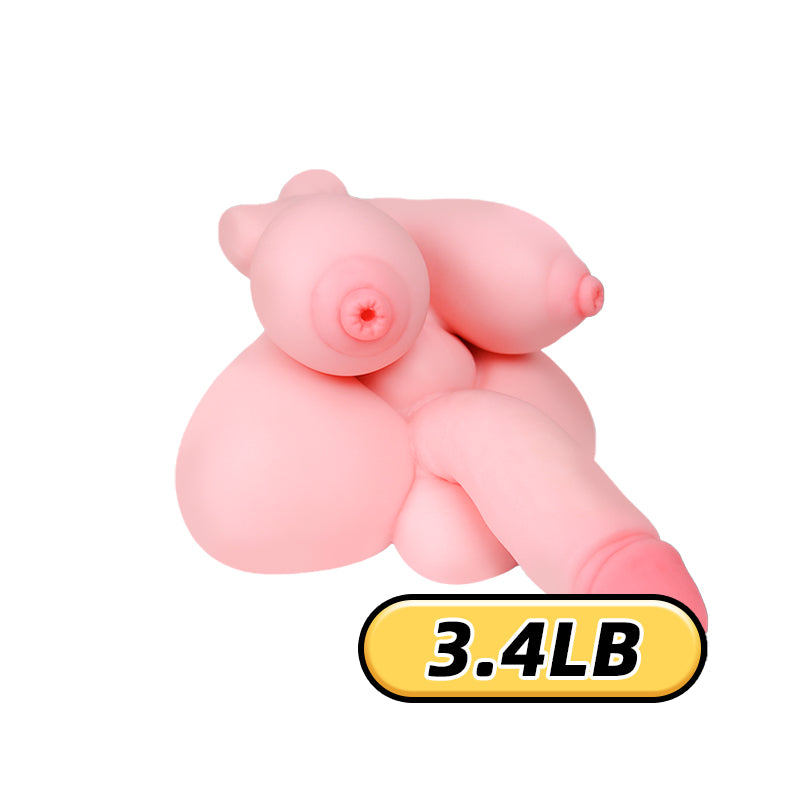 Image of MLON|Ryo:5 In 1 shemale urethra insertion futa Torso Sex Doll