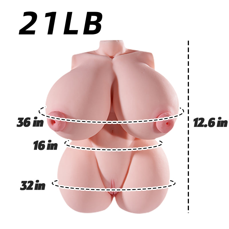 MLON|Suki: bbw paizuri  Fantasy Torso Sex Doll
