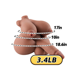 Image of MLON|Ryo:5 In 1 shemale urethra insertion futa Torso Sex Doll