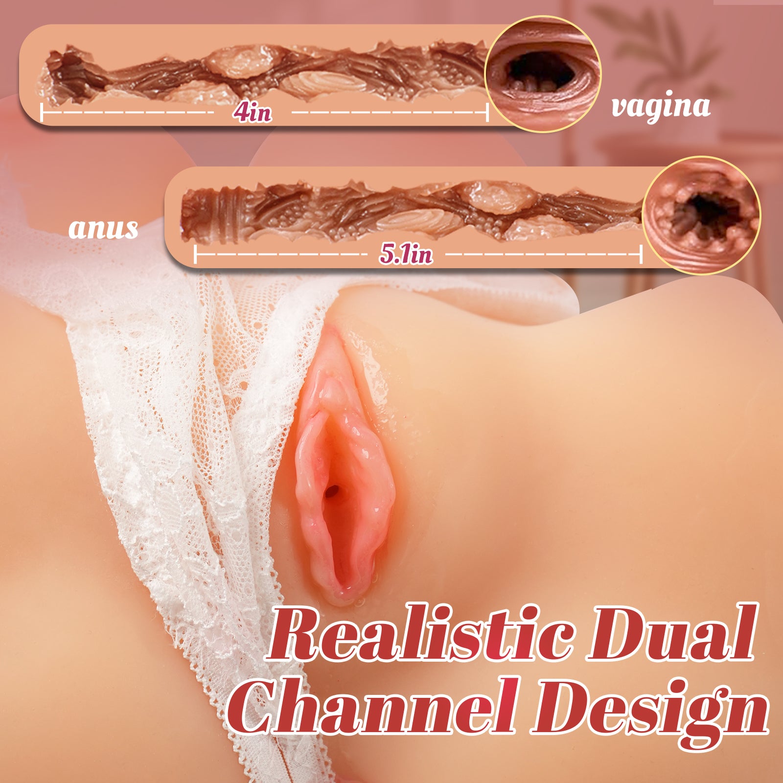 Image of MLON|Emma:17lb Silicone Realistic Adult Torso Toys