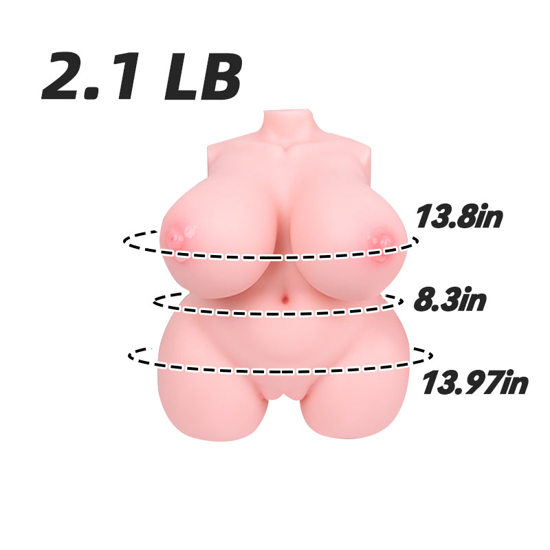 Image of MLON|Eri: BBW Big Breasts Likelife Torso Sex Doll