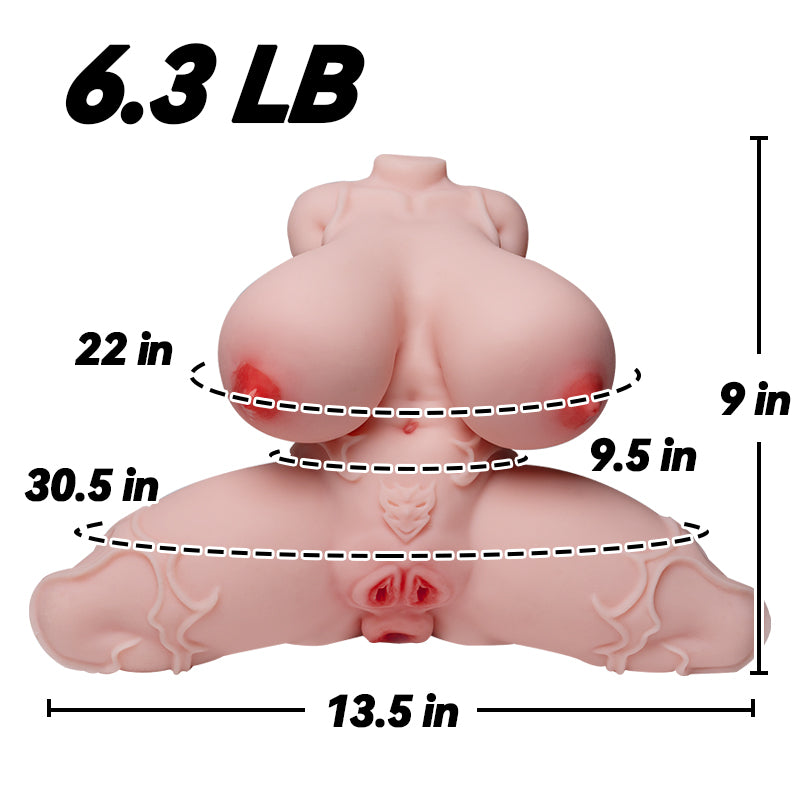 Mlon|Mary: Hentai Fantasy Torso  Lifelike Sex Doll with Double Vagina