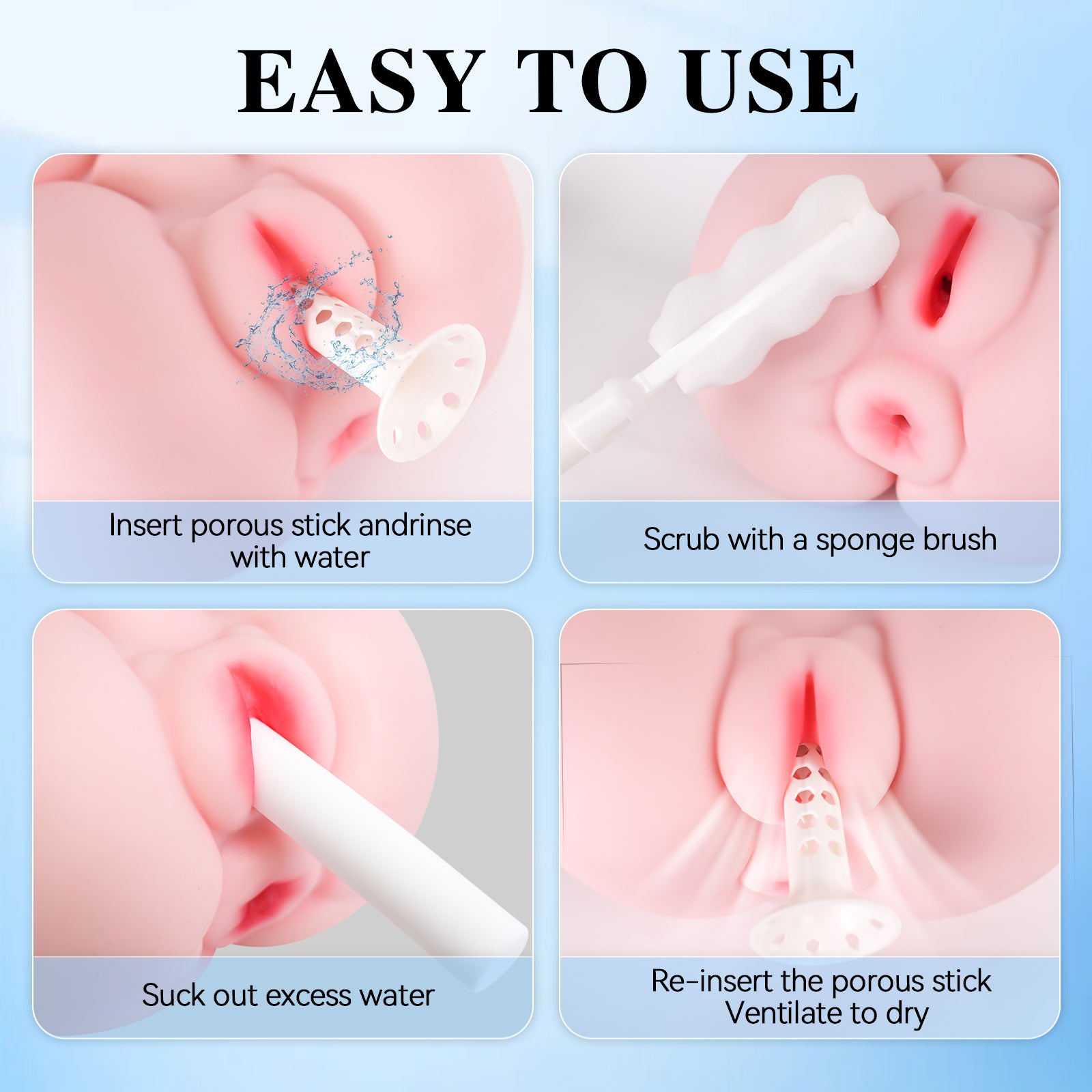 Image of Mlon| Sex Toy Cleaner Care Kits for Sex Doll Cleaning