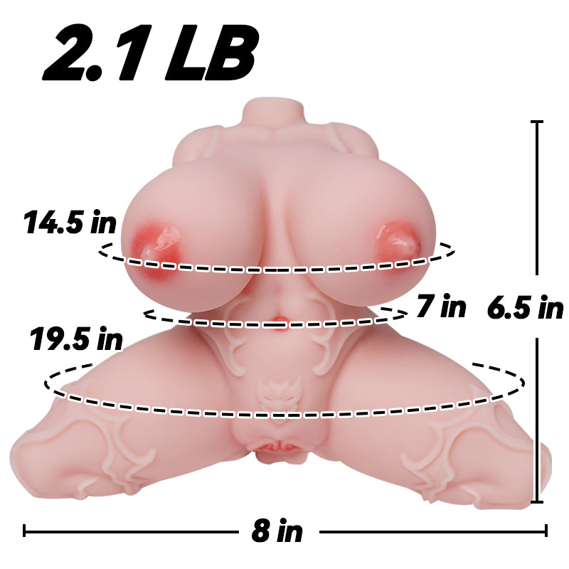 Image of Mlon|Mary: Hentai Fantasy Torso  Lifelike Sex Doll with Double Vagina