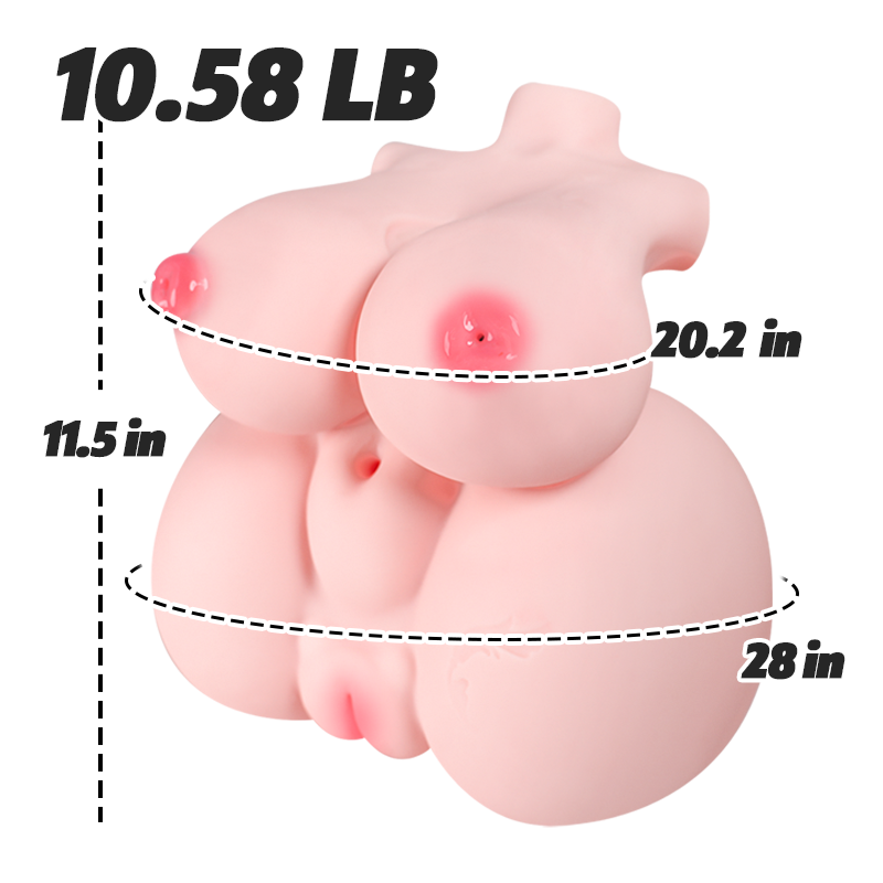 MLON|Asa: big breasts Mammary intercourse likelife Torso Sex Doll