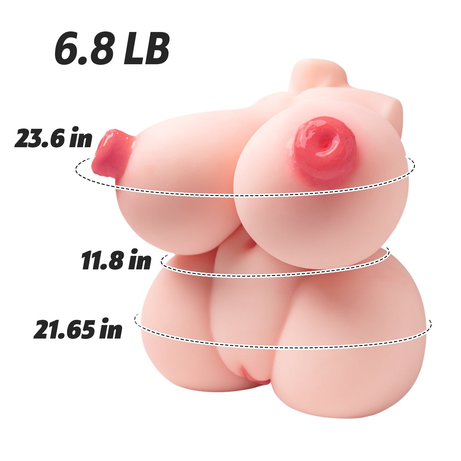 Image of MLON|Suki: bbw paizuri  Fantasy Torso Sex Doll