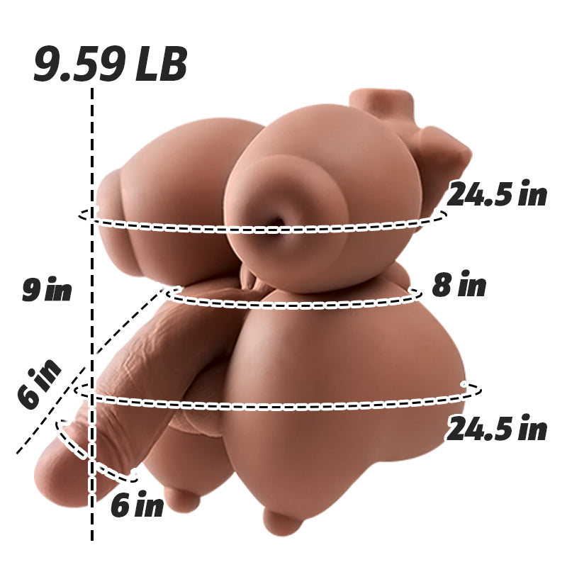 Image of MLON|Eri: Shemale Paizuri Futa Torso Sex Doll