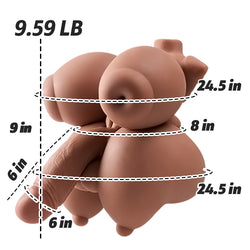 Image of MLON|Eri: Shemale Paizuri Futa Torso Sex Doll