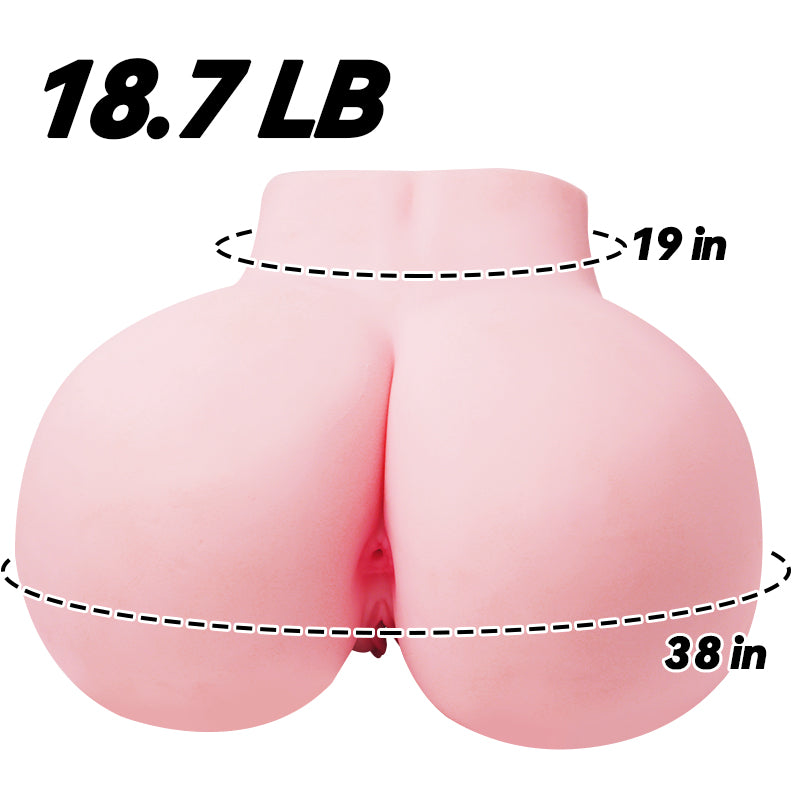 MLON | Lana: Big Butt Lifelike Torso Sex Doll – Massive Curves & Real-Feel Pleasure