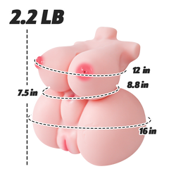 Image of MLON|Asa: big breasts Mammary intercourse likelife Torso Sex Doll