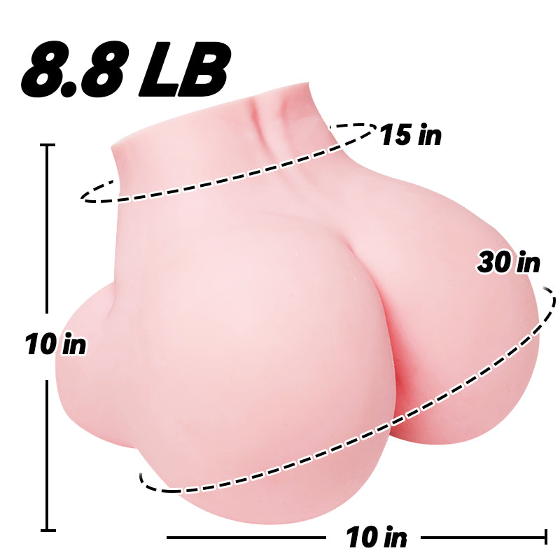 MLON | Lana: Big Butt Lifelike Torso Sex Doll – Massive Curves & Real-Feel Pleasure
