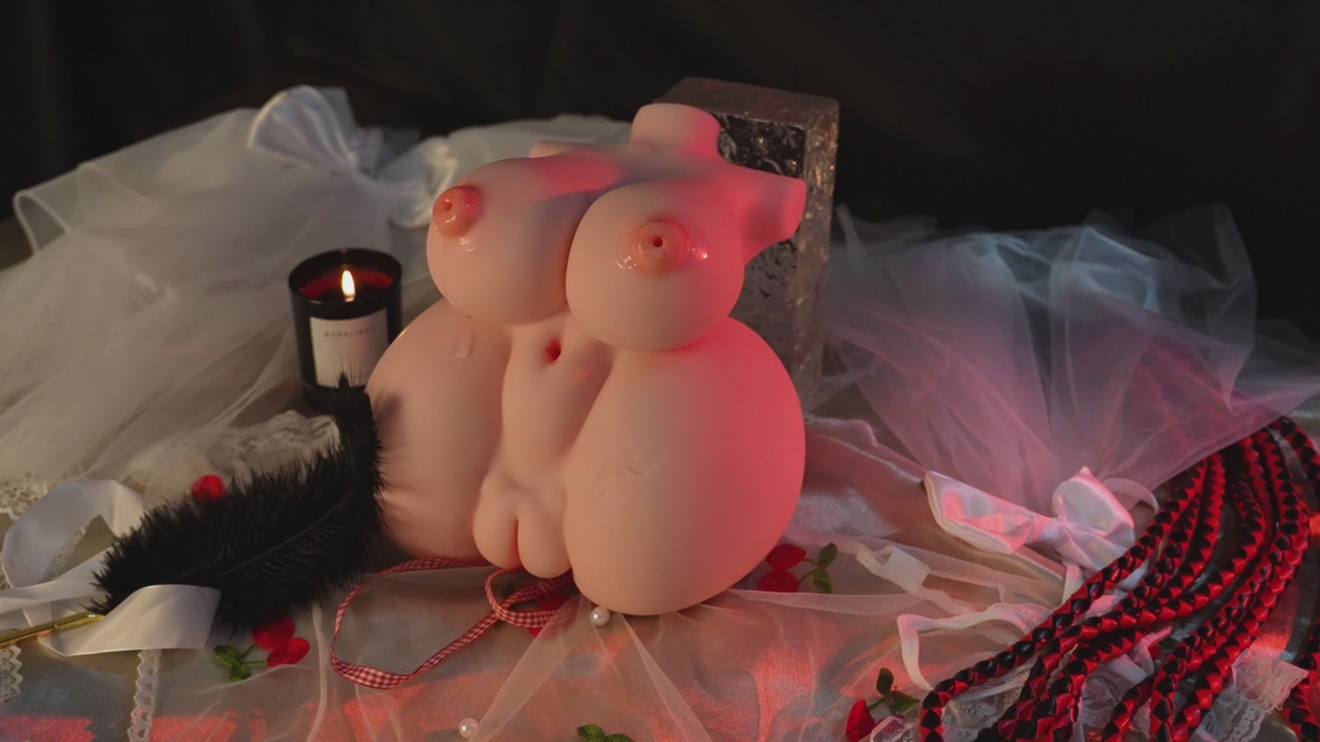 Image of MLON|Asa: big breasts Mammary intercourse likelife Torso Sex Doll